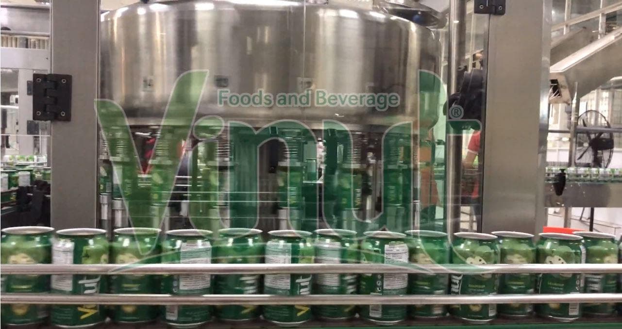 NAM VIET F&B (VINUT): Juice Filling Canned Soursop juice Machine Factory – export-ready beverage Fruit Juice