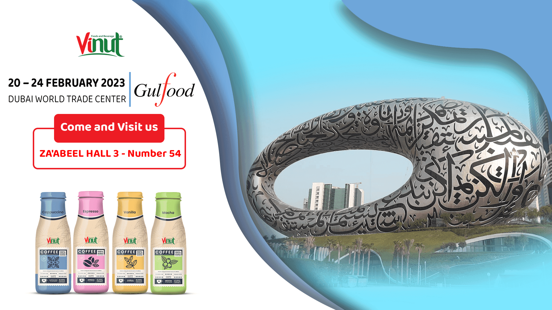 GulFood 2023 – Visit Vinut for the best fruit juice drinks