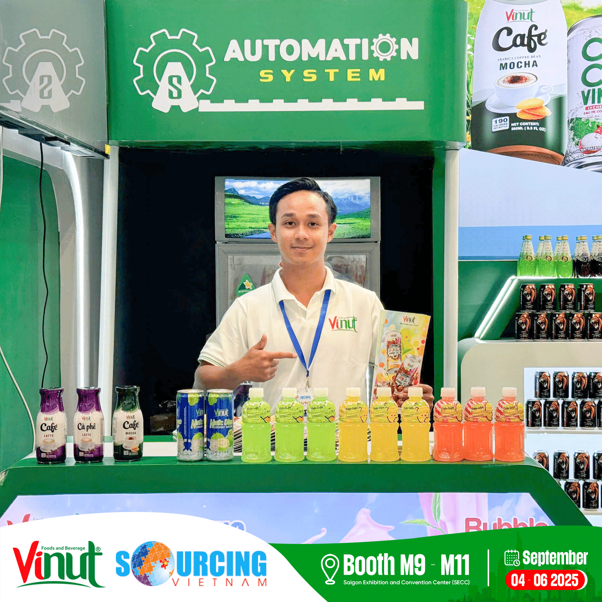 VINUT Showcases Authentic Vietnamese Beverages at Vietnam International Sourcing Expo 2025