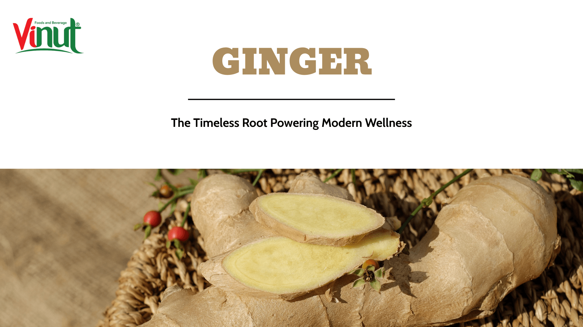 Ginger: The Timeless Root Powering Modern Wellness