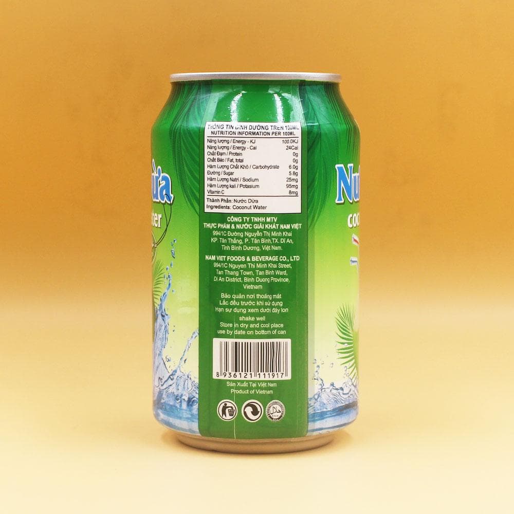 330ml VINUT Coconut water view 2