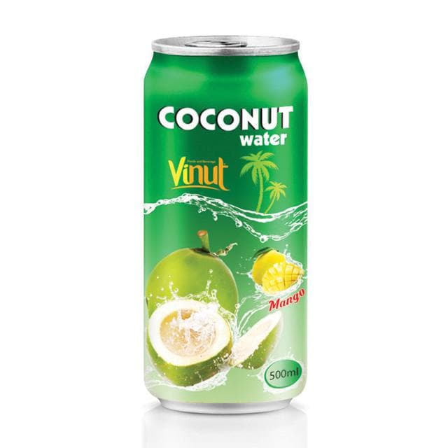 500ml VINUT Coconut water with Mango flavor