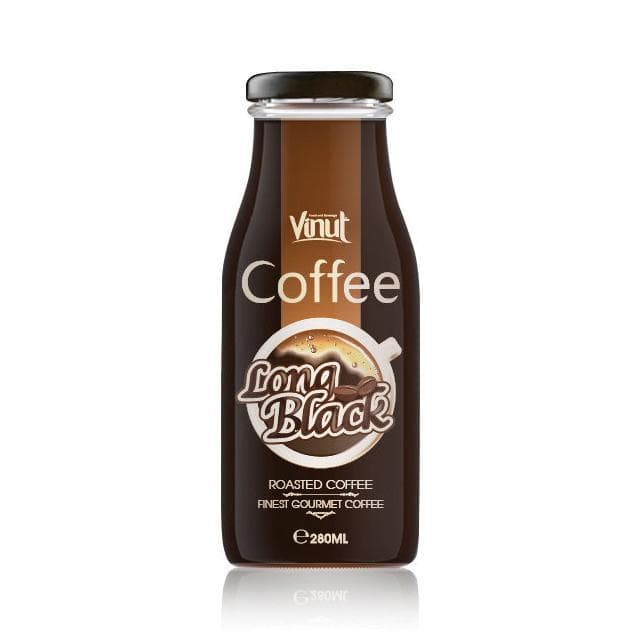 280ml VINUT Bottled long Black Coffee drink
