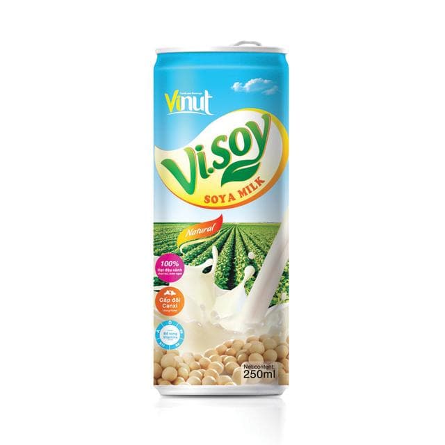 250ml VINUT Soya milk drink double canxi