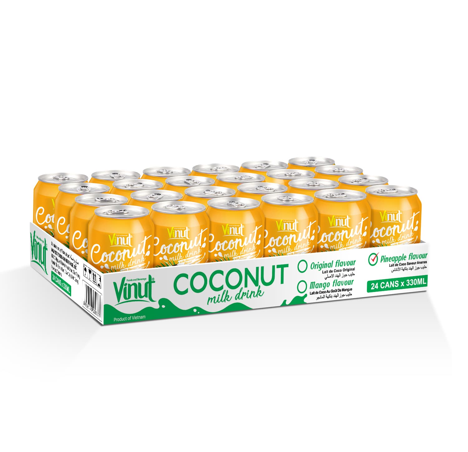 11.1 fl oz Vinut Coconut Milk with Pineapple Flavor view 2