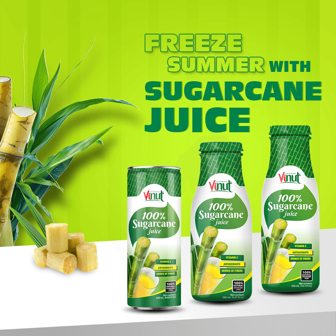 VINUT 100 Percent Sugarcane Juice, Natural Sweet, PET Bottle, 13.7 fl oz (405 mL) view 3