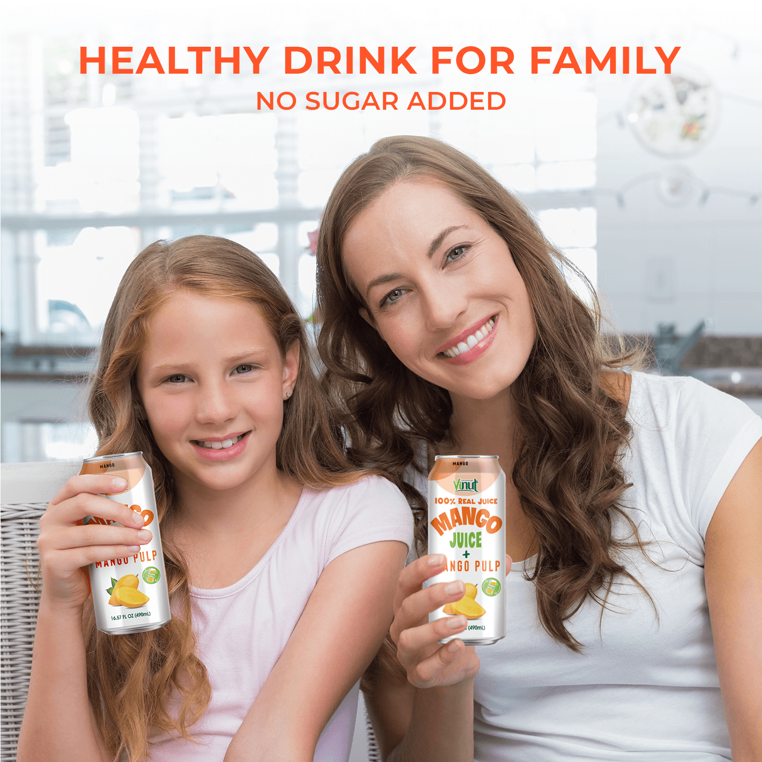 16. 57 fl oz Vinut 100% NFC Mango Juice Drink with Pulp (No Added Sugar) view 5
