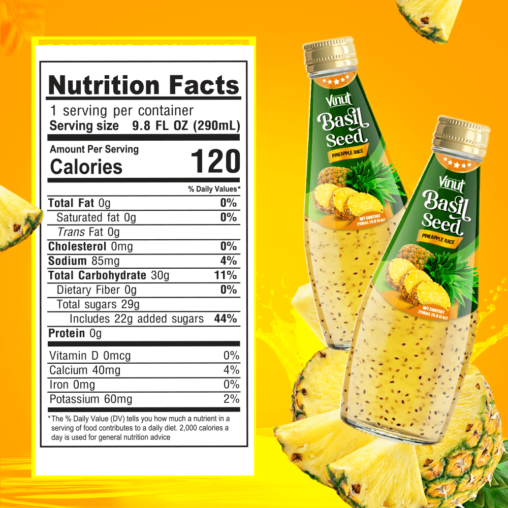 VINUT 100% Passion Fruit Juice, No Sugar Added, Never From Concentrate, PET Bottle, 450mL (15.21 Fl Oz) view 3