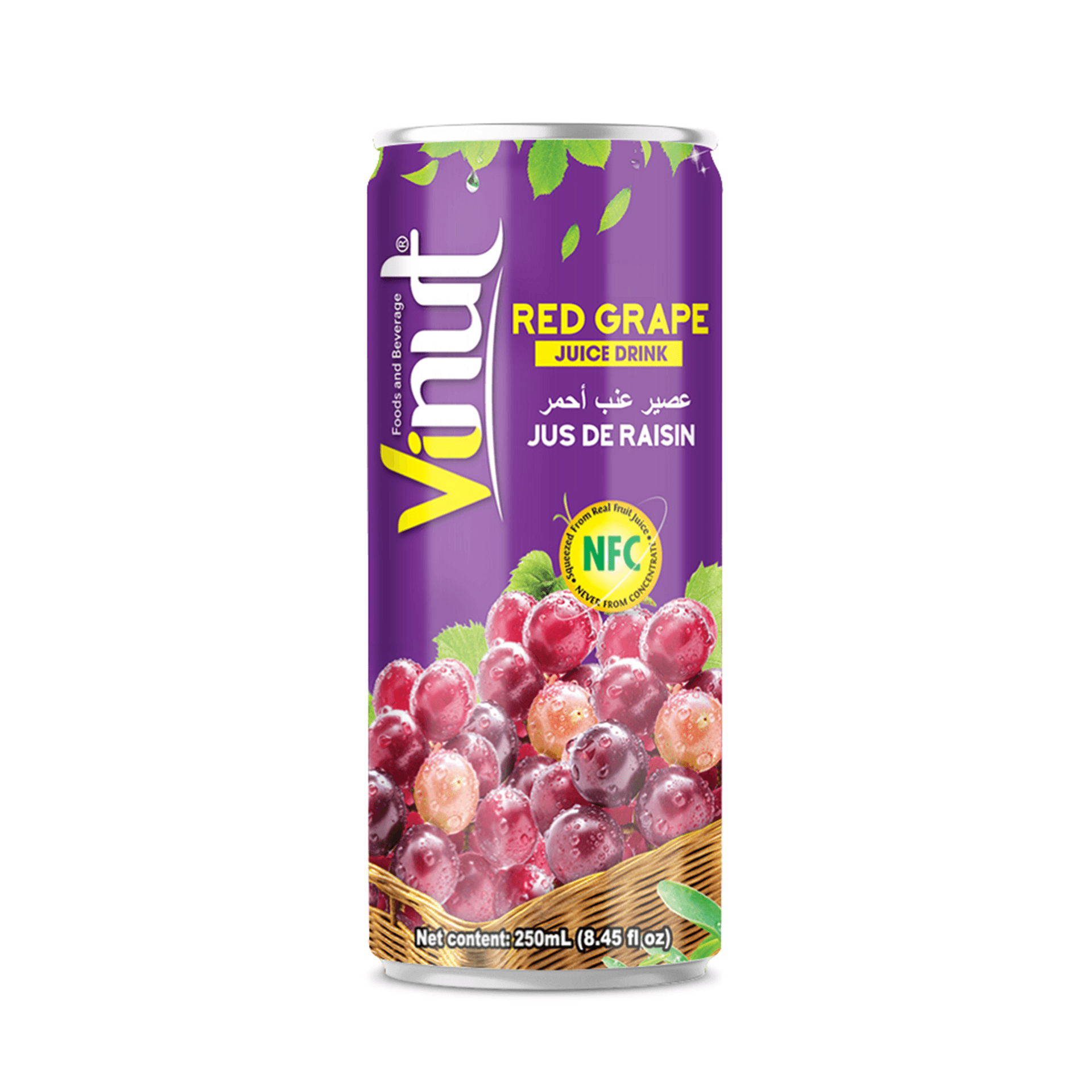 8.45 fl oz VINUT Red Grape Juice Drink