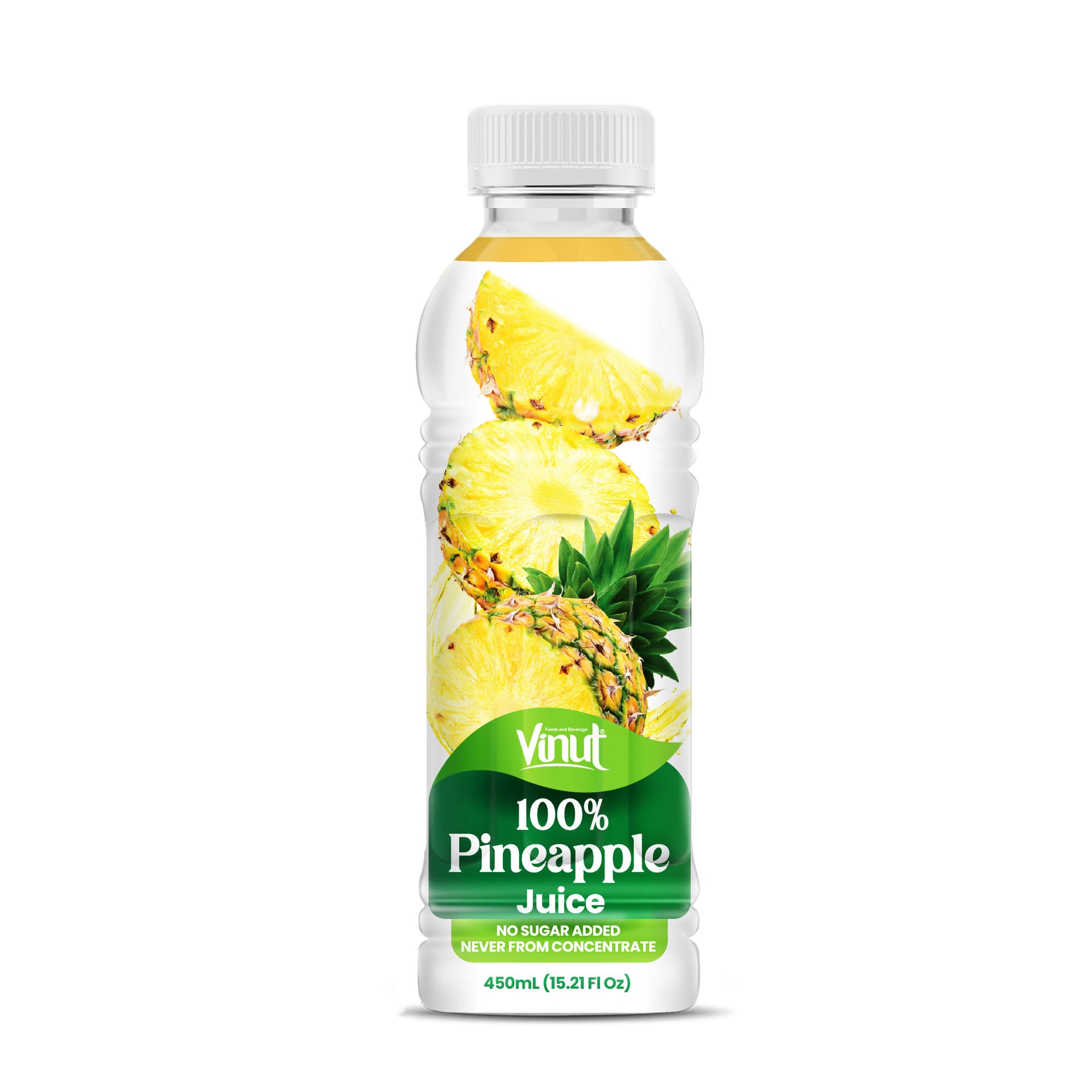 450ML VINUT 100% Pineapple Juice NFC