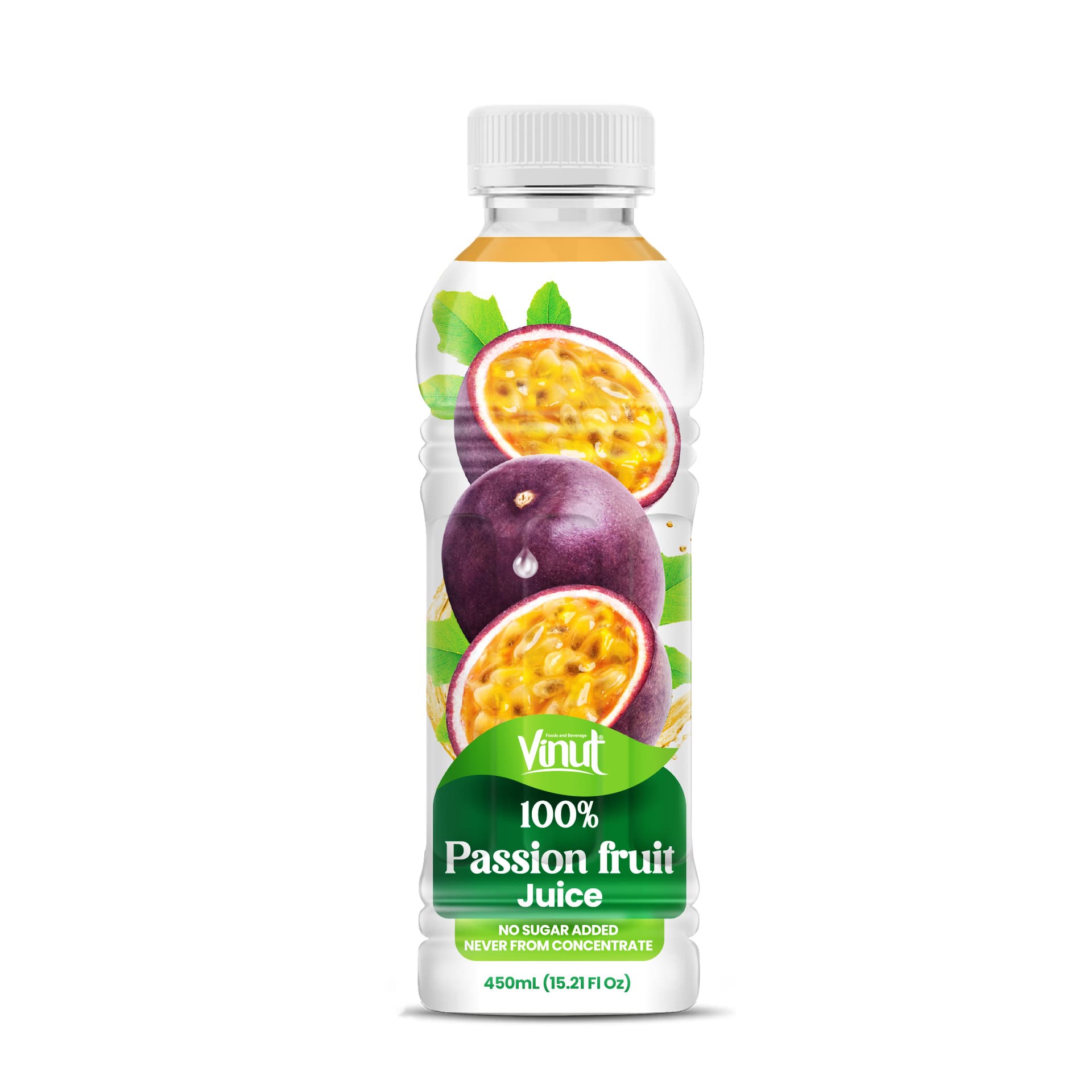 450ML VINUT 100% Passion Juice NFC