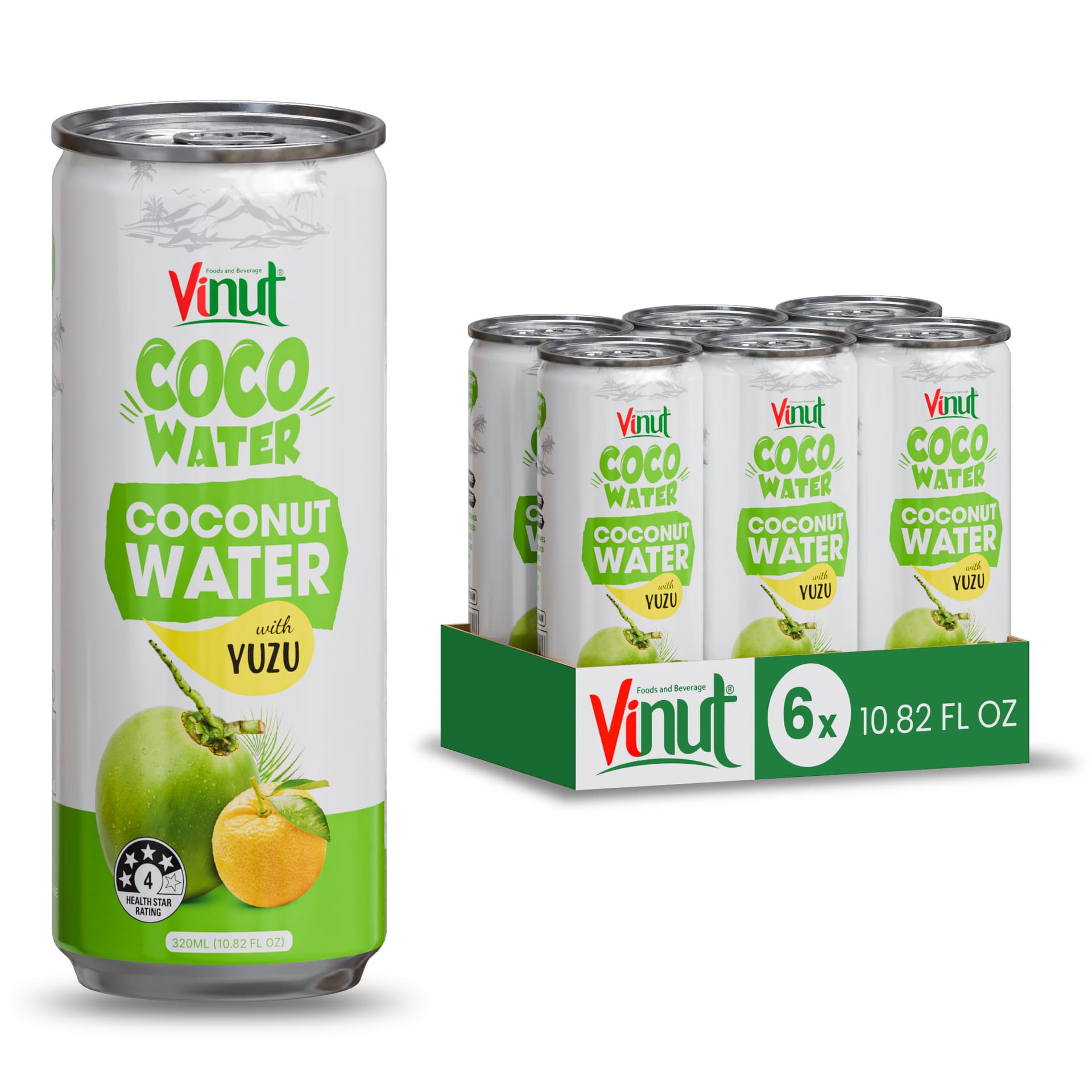 10.82 fl oz Vinut Coco Water with Yuzu view 2
