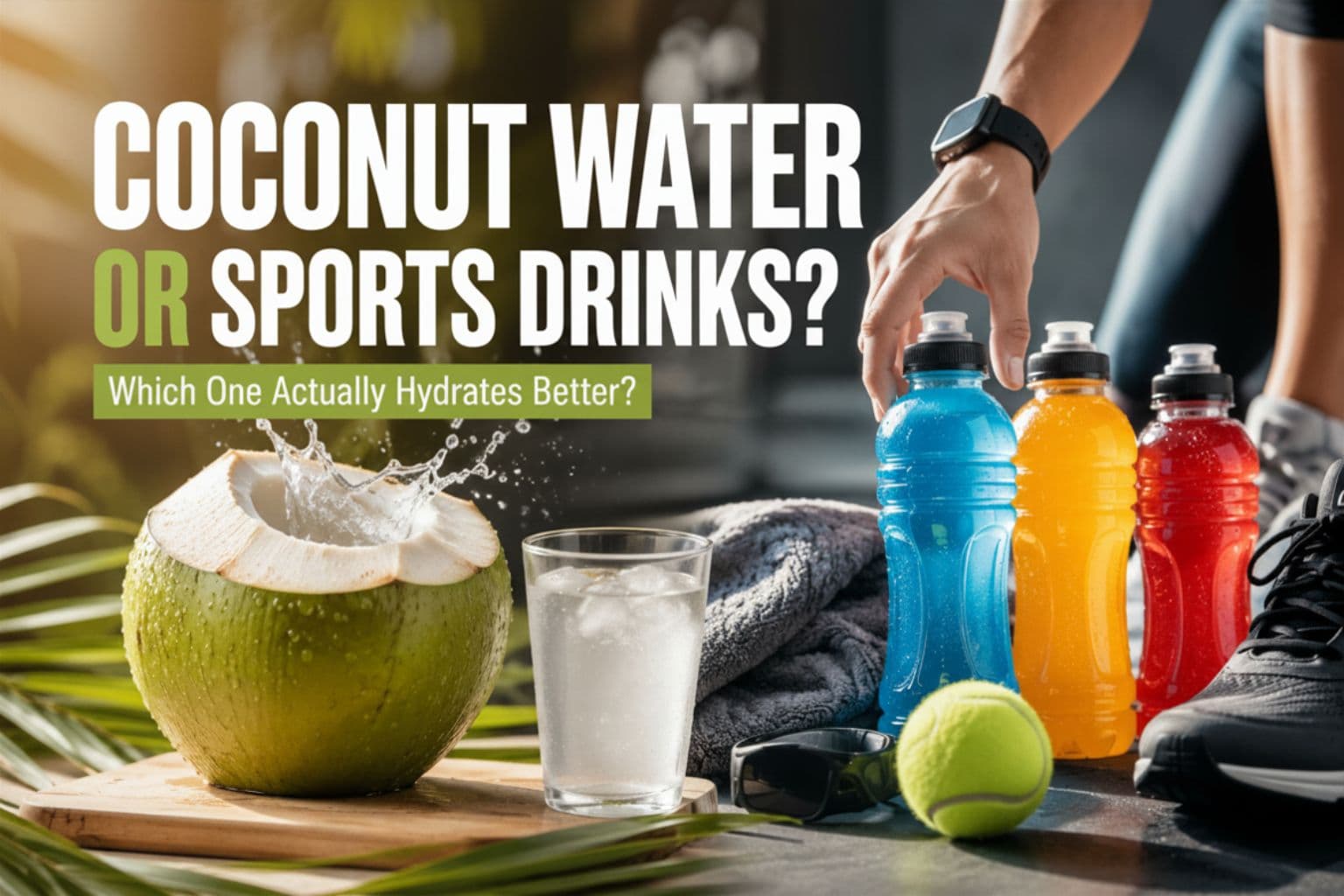Coconut Water vs Sports Drinks: Which Is Better for Hydration?