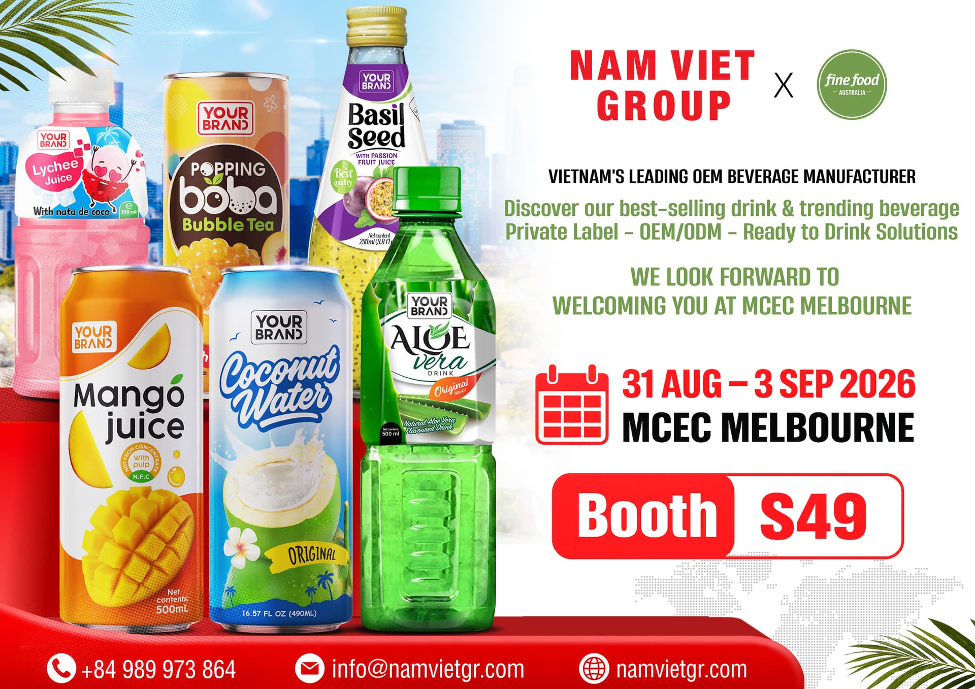 Fine Food Australia 2026 event visual