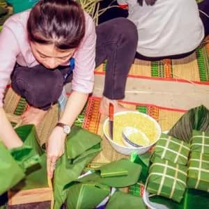 VINUT: “Chung Cake” – the soul of Vietnamese New Year