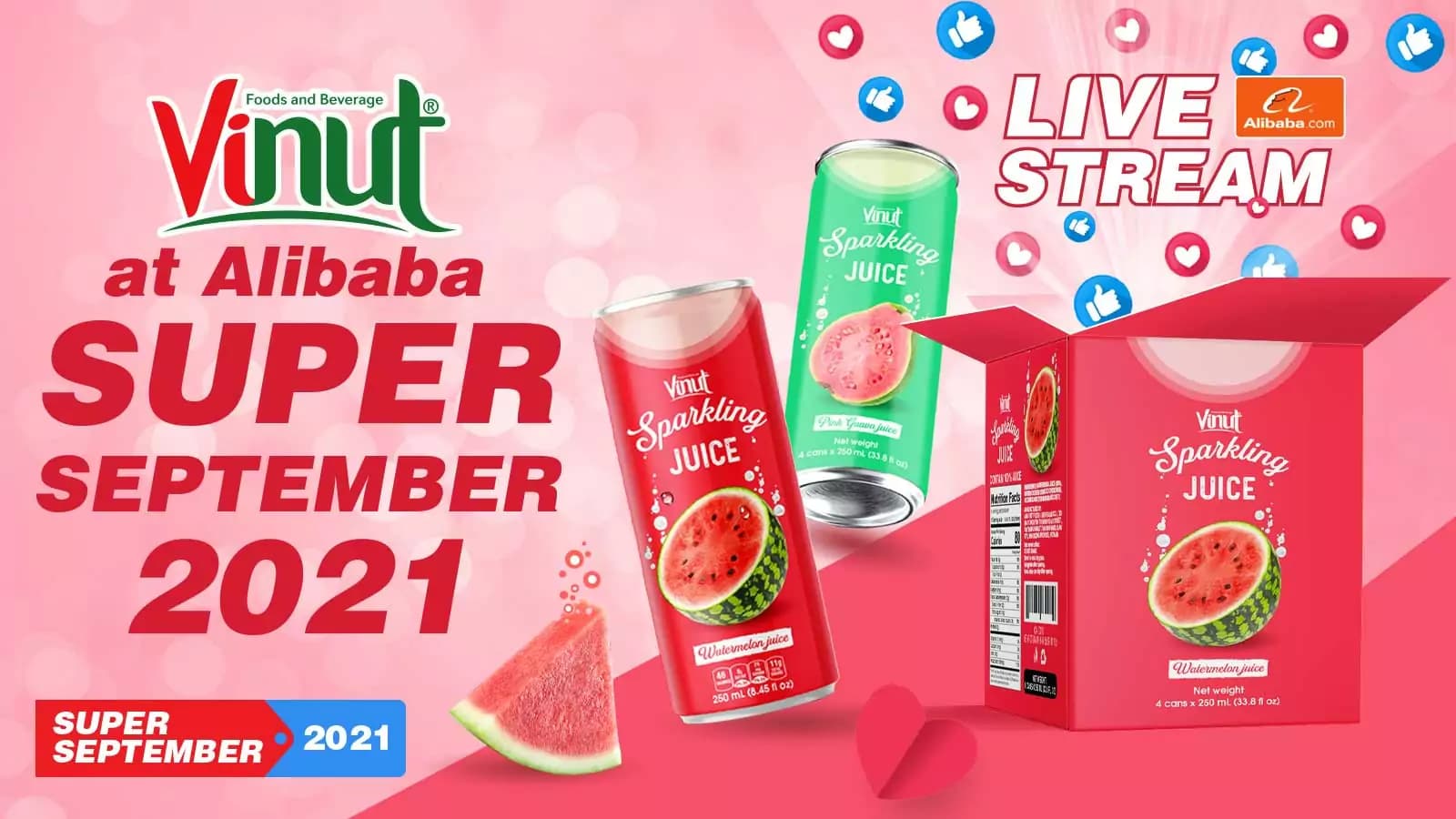 Alibaba Super Sept (13/09): Beverage Factory production and wholesale