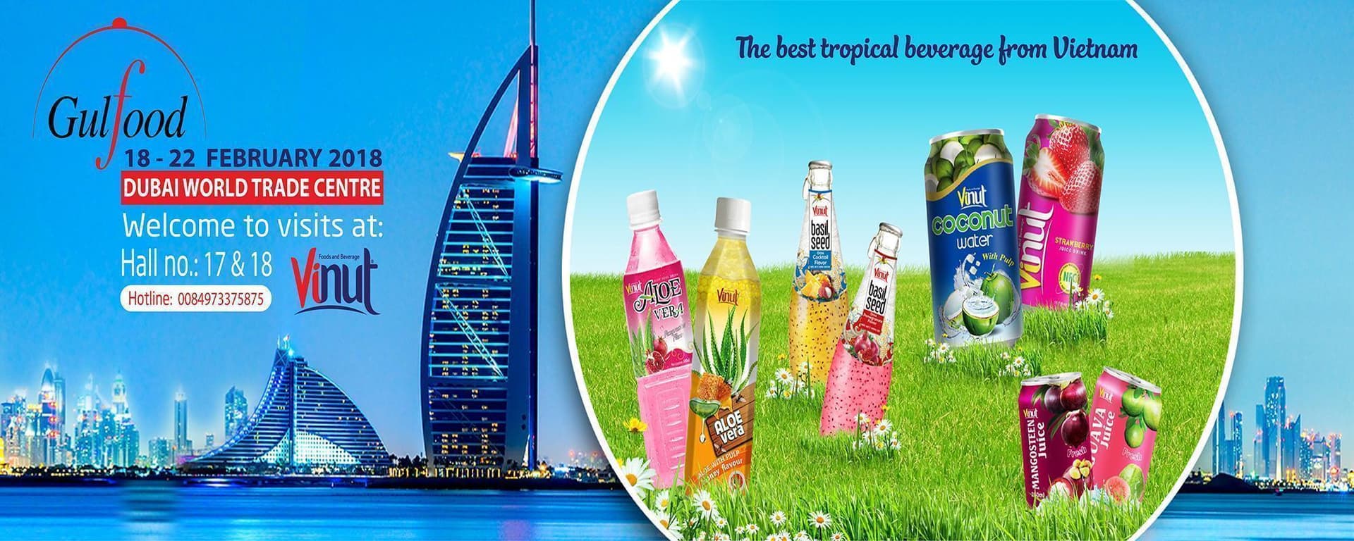 Nam Viet ( VINUT brand) at Gulfood – The World of Food