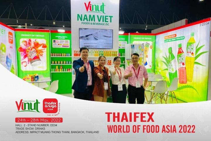 Thank you for visiting our booth at the THAIFEX – ANUGA 2022 in Bangkok