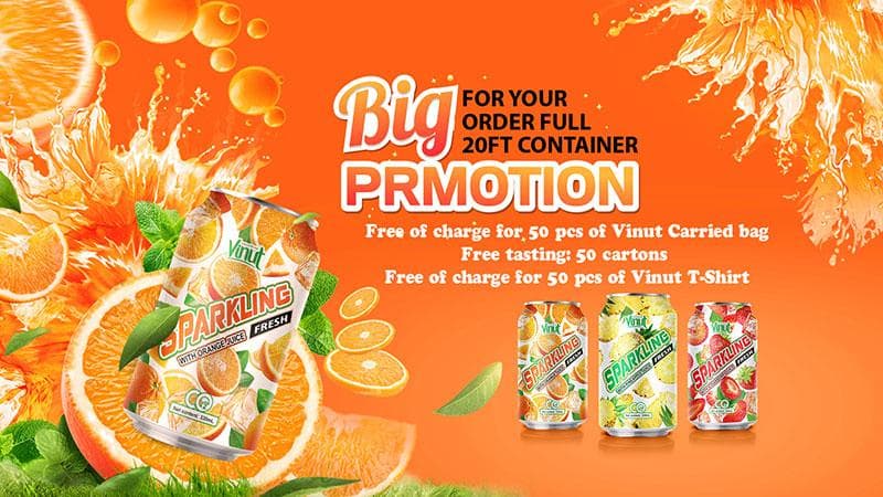 VINUT – Promos: Buy 1 get 3 gifts for order in Jan 2020 (FOB Price)