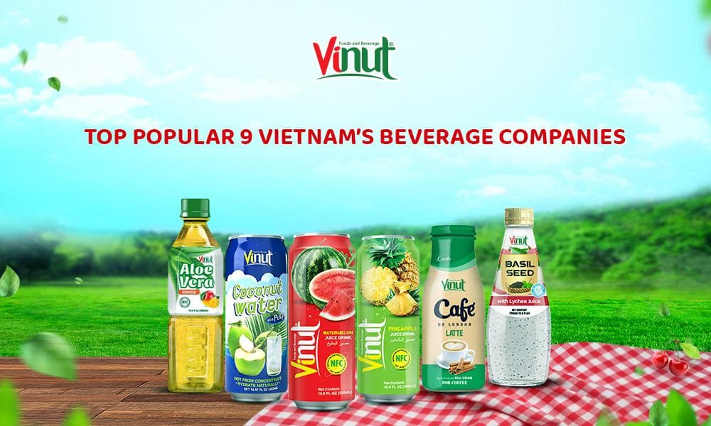 Top Popular 9 Vietnam's Beverage Companies