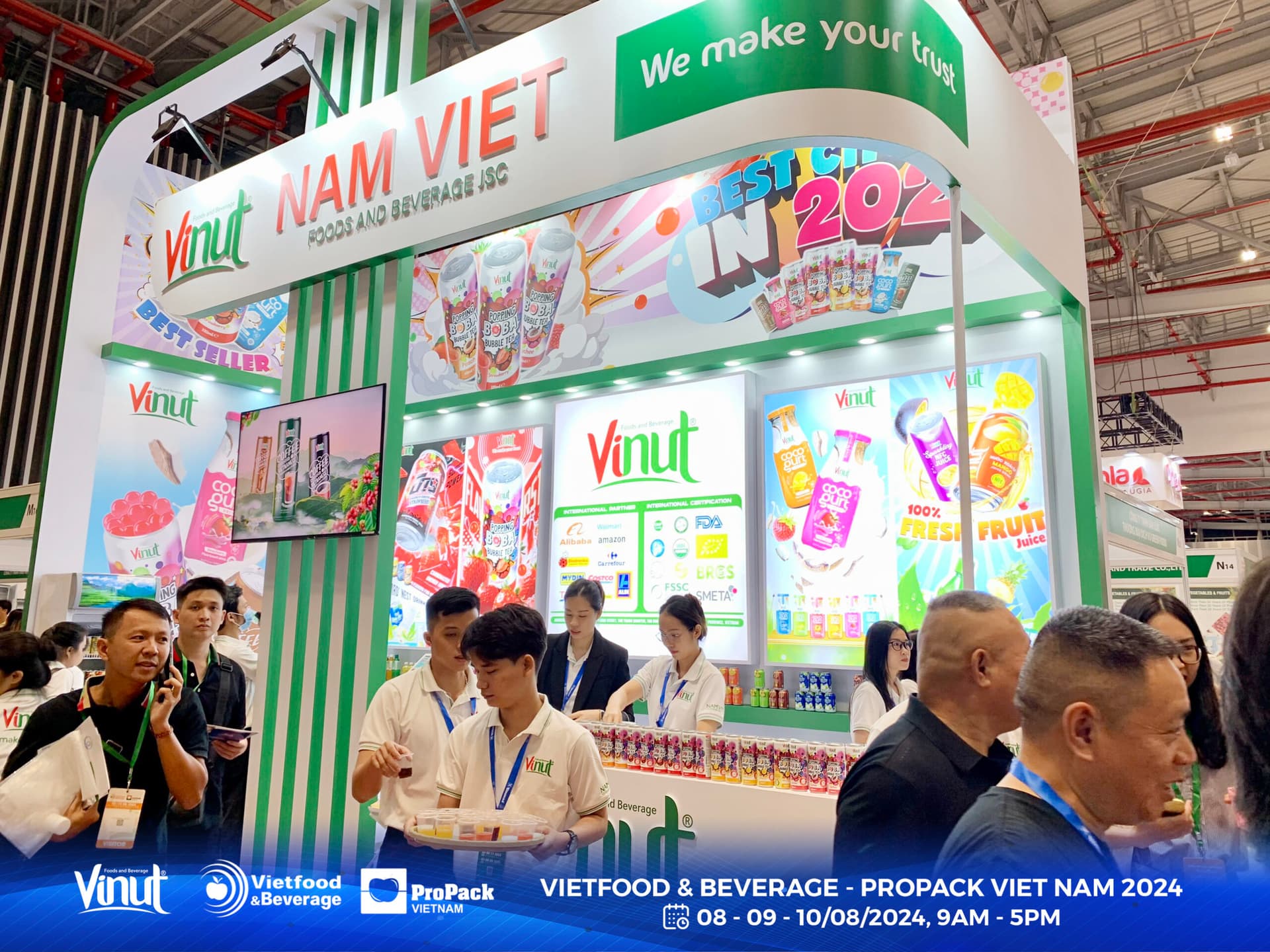 Vinut Attends Vietfood & Beverage – Propack Vietnam 2024