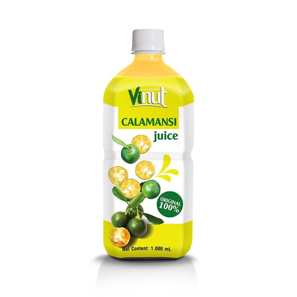 VINUT Calamansi Juice, Original 100%, PET Bottle, 1.000 mL