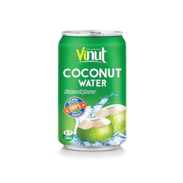 330ml VINUT Canned 100% Natural Coconut water