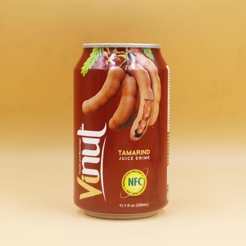 VINUT Tamarind Juice Drink, NFC Squeezed From Real Juice Not From Concentrate, Can, 11.1 fl oz (330 mL)