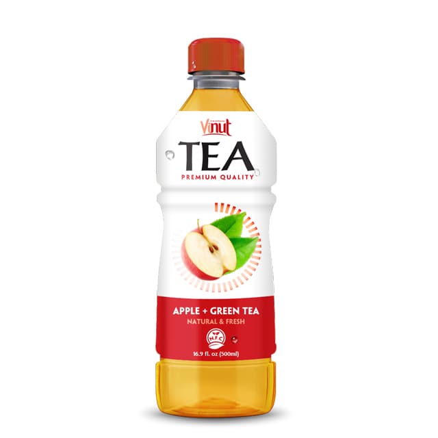 16.9 fl oz VINUT Bottled Premium Fresh Green tea with Apple