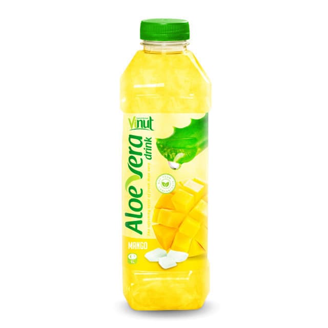 1L VINUT Premium Aloe Vera Drink with Mango juice (Pack Of 12) view 1