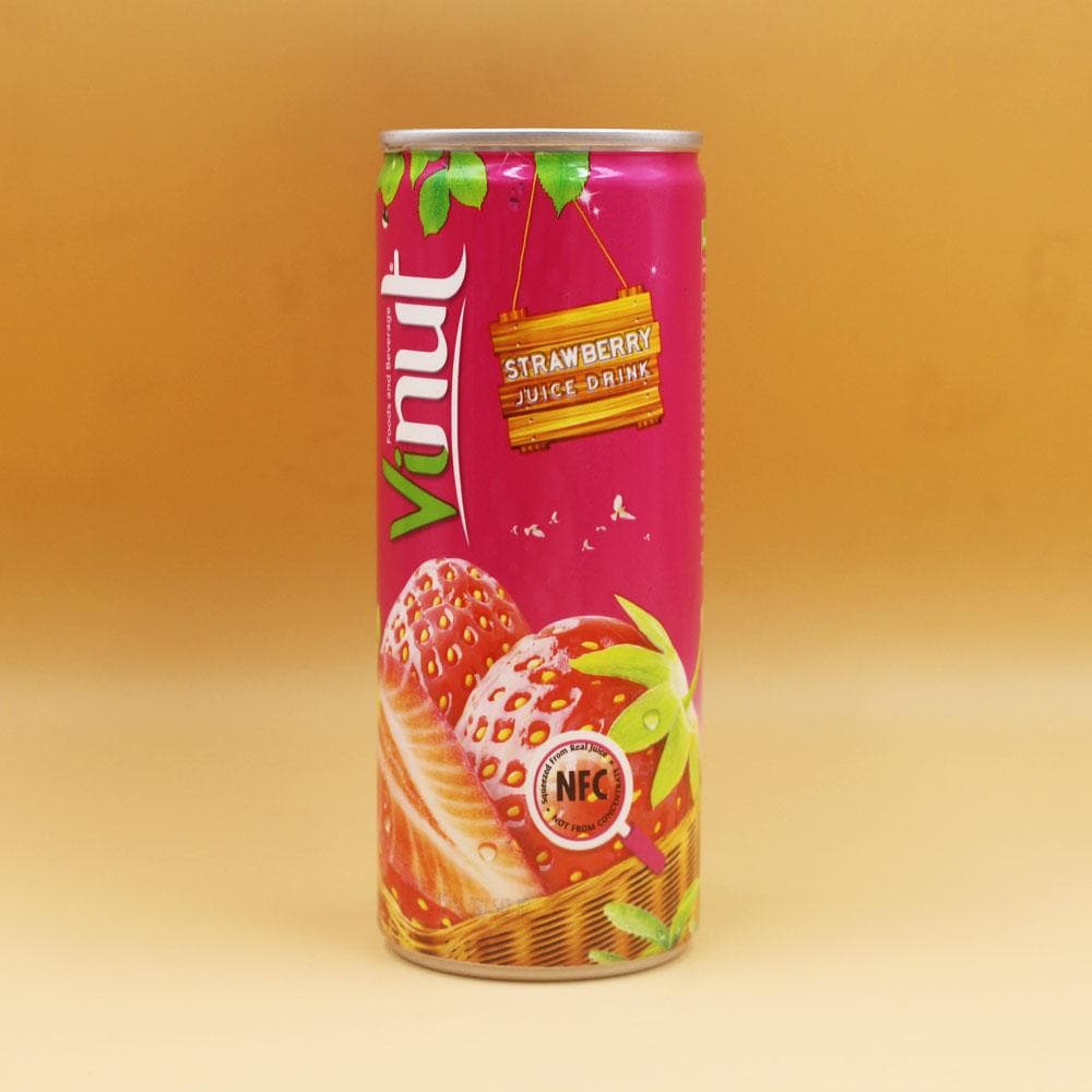 250ml VINUT Strawberry Juice Drink