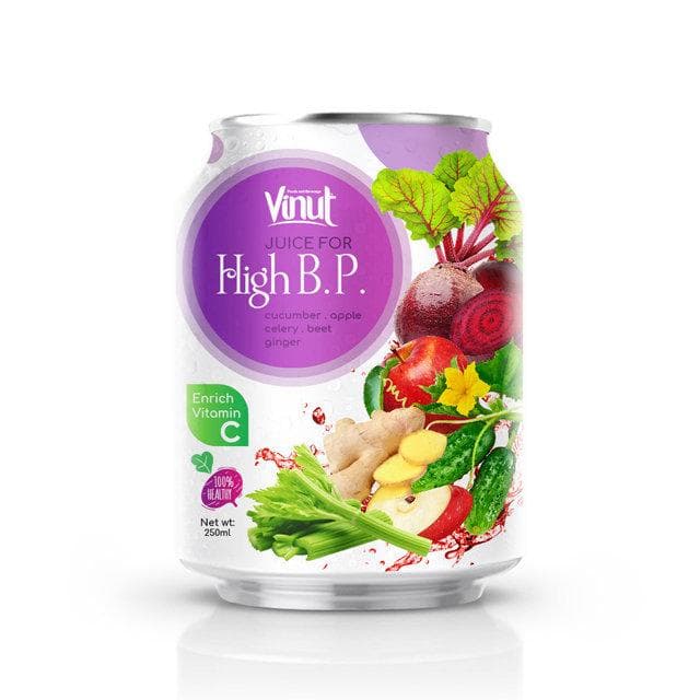 250ml VINUT Vegetable Juice for Hight B.P