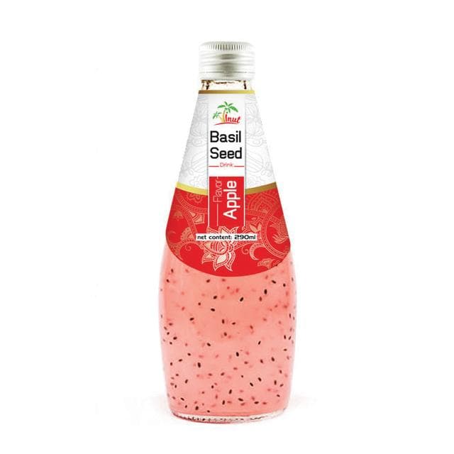 290ml VINUT Basil seed drink with Apple flavor