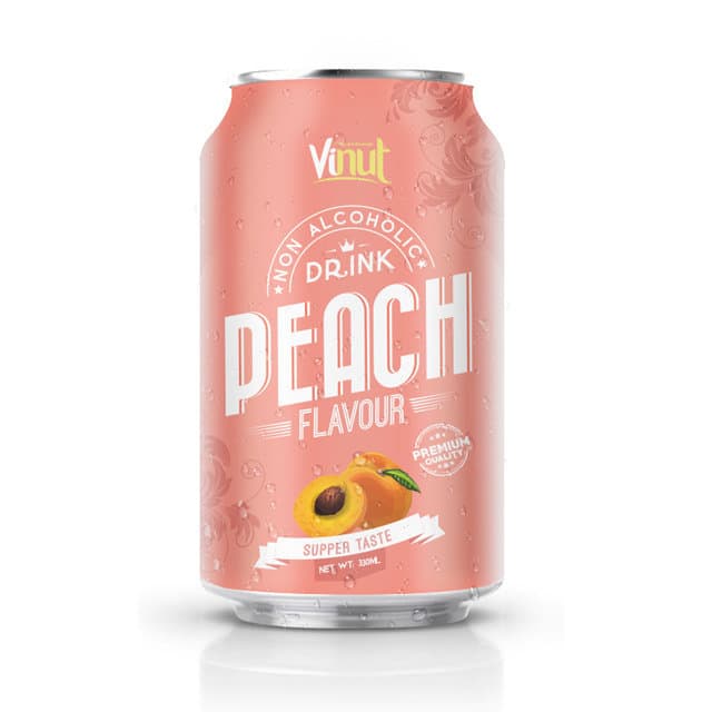 330ml VINUT Peach Non-Alcoholic Beer Drink