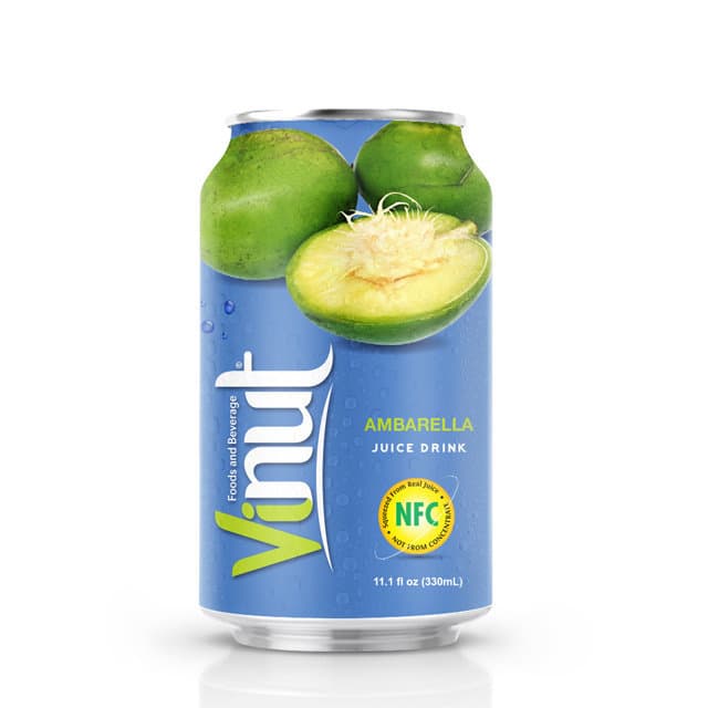 330ml VINUT Canned Ambarella juice drink