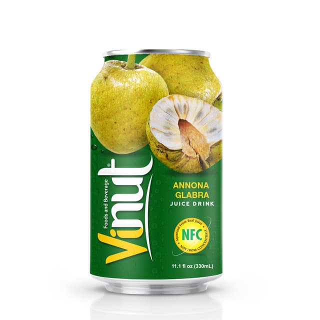 330ml VINUT Canned Annona Glabra juice drink