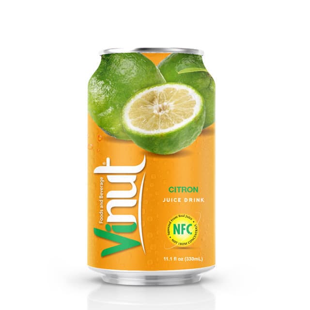 330ml VINUT Canned Citron juice drink