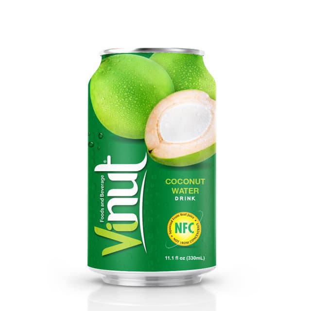 330ml VINUT Canned Coconut water juice drink