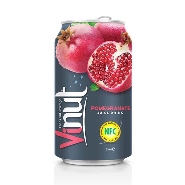 330ml VINUT Pomegranate Juice Drink Can (Tinned)