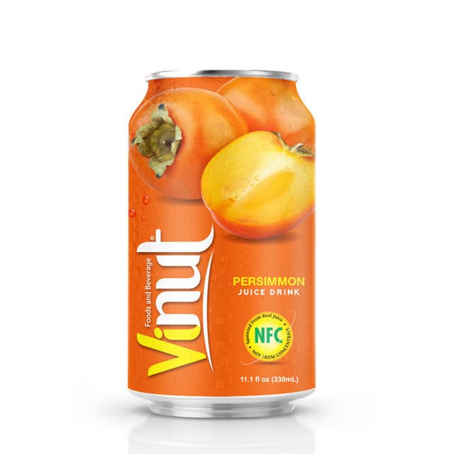 330ml VINUT Canned Persimmon juice drink