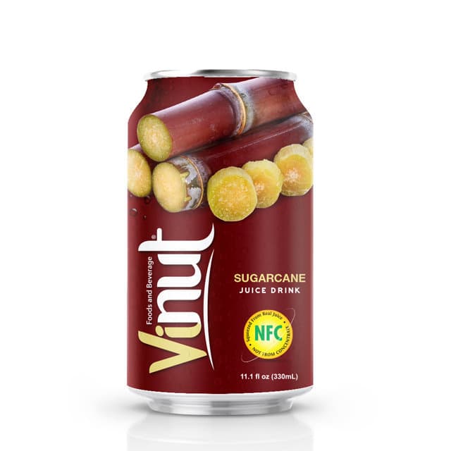 330ml VINUT Canned Sugarcane juice drink