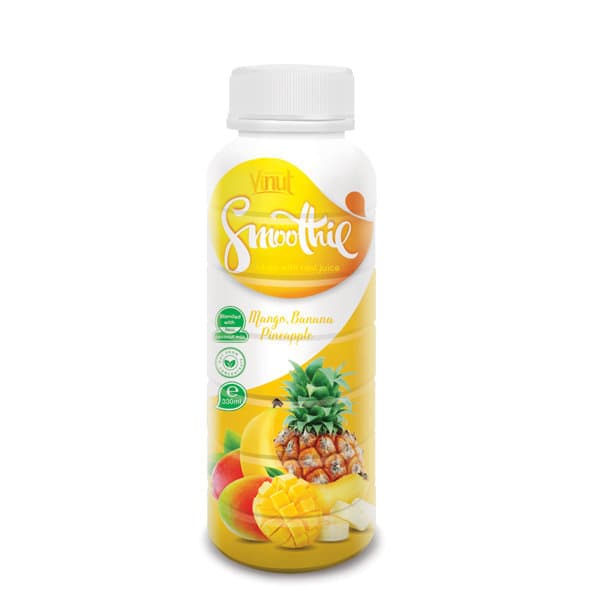 330ml VINUT Bottle Smoothie Juice (Pineapple, Banana and Mango)