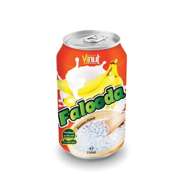 330ml VINUT Premium Real Juice Falooda milk Banana juice