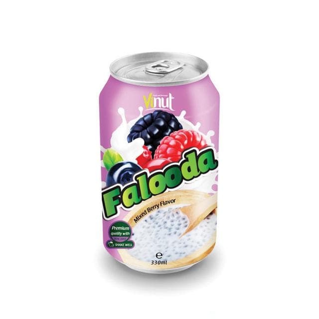 330ml VINUT Premium Mixed Berry (Blueberry, Cranberry, Black Currant, Strawberry, Cherry)Falooda juice drink