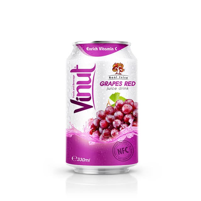 330ml VINUT Real Grape Juice Drink (Pack of 24) view 1