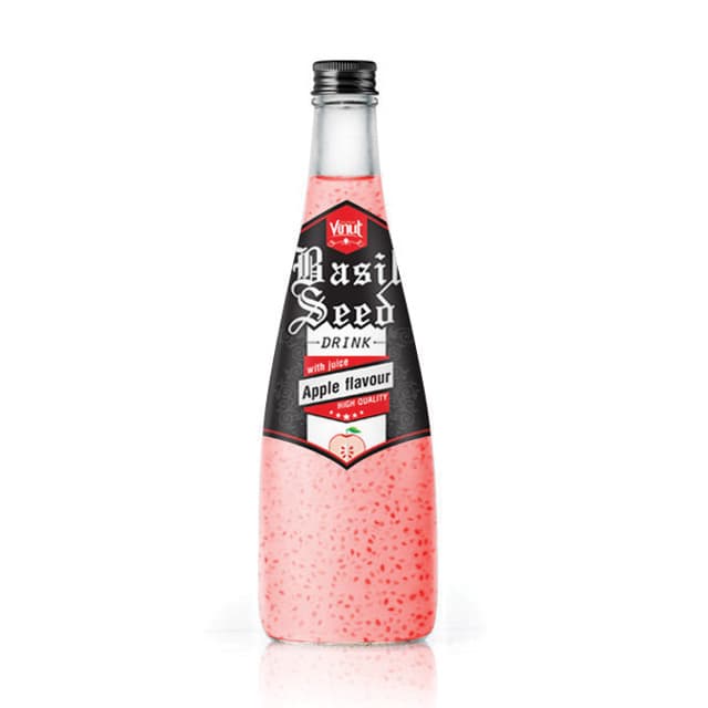 330ml VINUT Basil seed drink with Apple Flavor