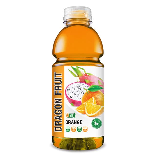 VINUT Dragon Fruit Orange, Not From Concentrate, 70 Kcal, PET Bottle