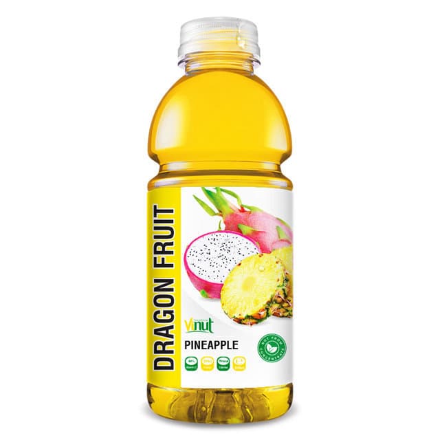 VINUT Dragon Fruit Pineapple, Not From Concentrate, 70 Kcal, PET Bottle