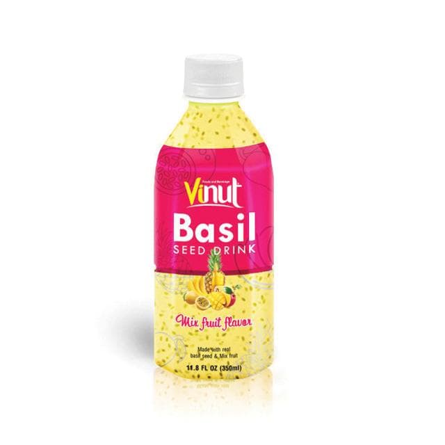 350ml VINUT Basil seed drink with Mix Juice Flavour