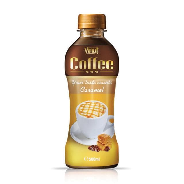 500ml VINUT Vietnam Bottled Caramel coffee drink